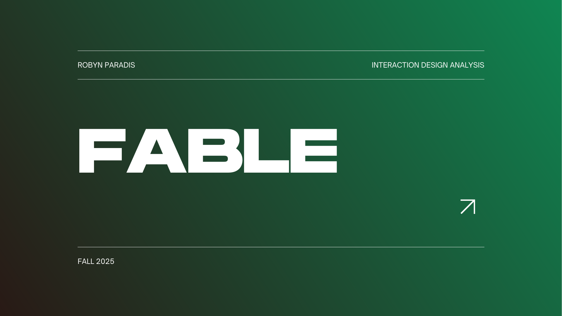 Fable project cover image